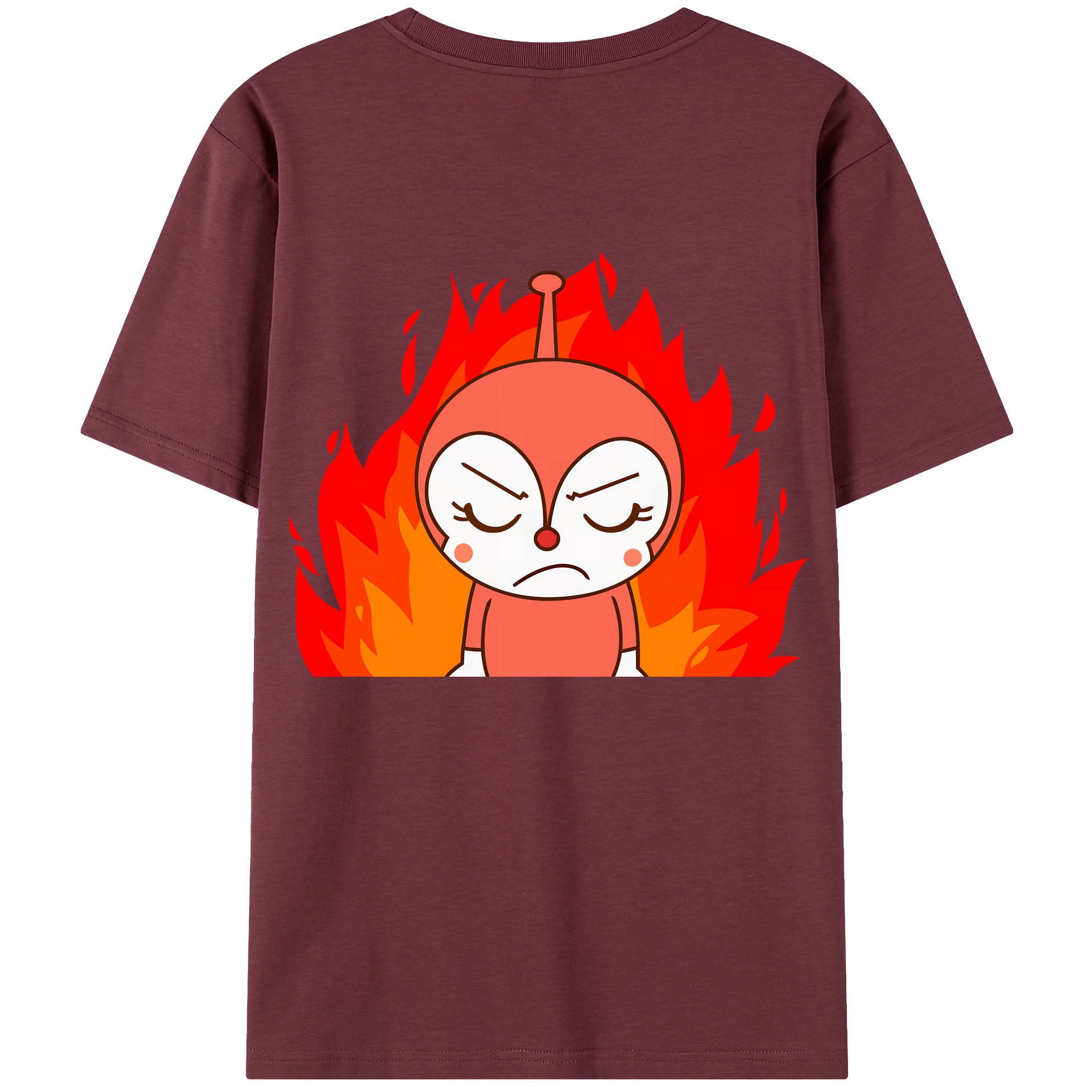 （画像用） アンパンマン Anpanman 綿100％半袖Tシャツ（背面プリント）